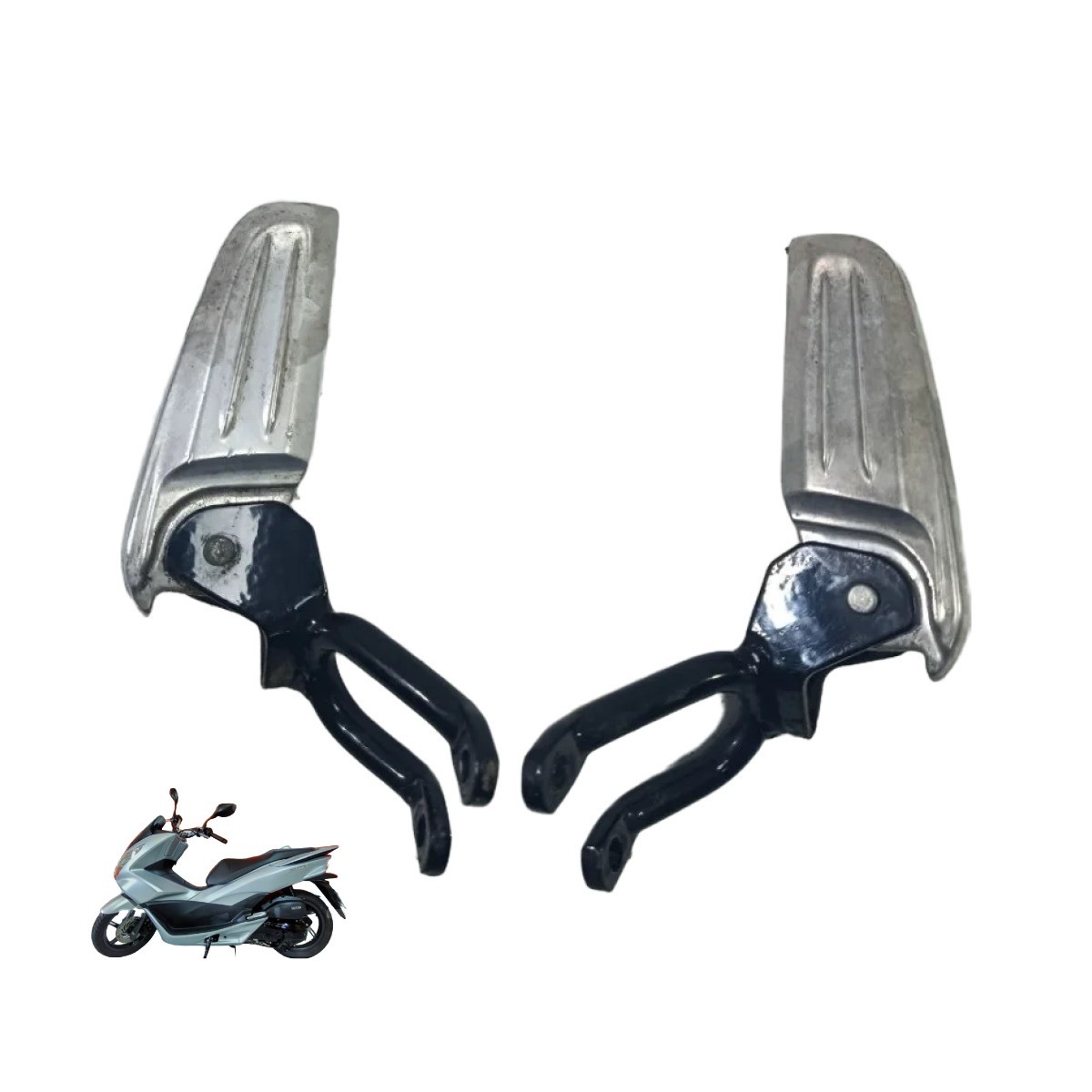 Par pedaleira traseira PCX 150 2014 16573