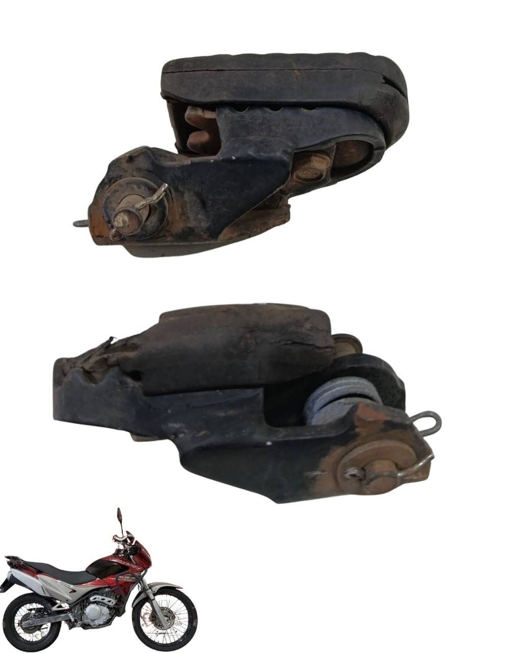 Par Pedaleira Dianteira Falcon 400 2000 2008 9204 3