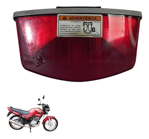 Lanterna Traseira Yamaha Ybr 125  2008 Original  -4042 4
