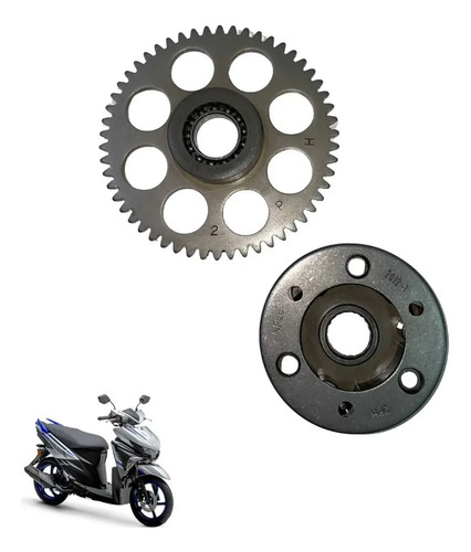 Placa de Partida Yamaha Neo 125 2017 a 2024 Original -1315 3