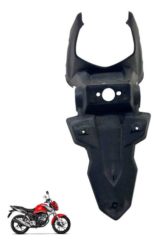 Para-lama Traseiro Honda Cg 160 Start 2016 6837