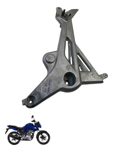 Pedaleira Traseira Direita Honda Cg 160 Fan 2025 7640 2