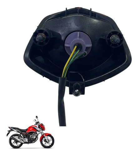 Lanterna Traseira Honda Cg 160 Start 2016 7485 2