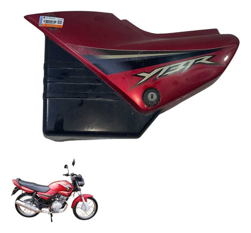 Tampa Lateral Esquerda Yamaha Ybr 125  2008   -4034