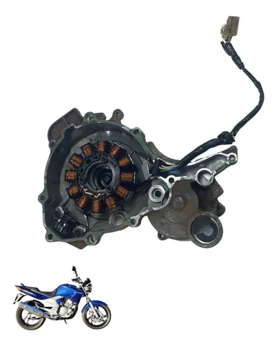 Tampa Estator Yamaha Fazer 250 2008 6130 Original Cinza 3