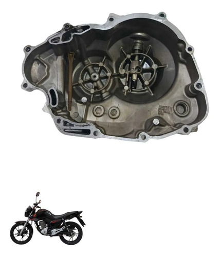 Tampa Embreagem Cg 160 Fan 2020 8356 Cinza 3