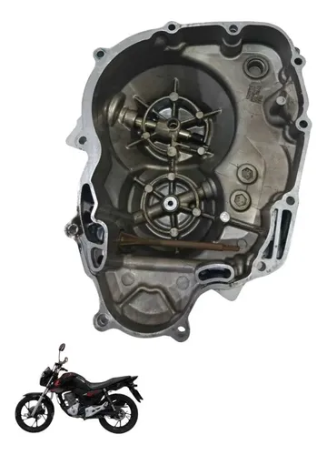 Tampa Embreagem Cg 160 Fan 2020 8356 Cinza 4