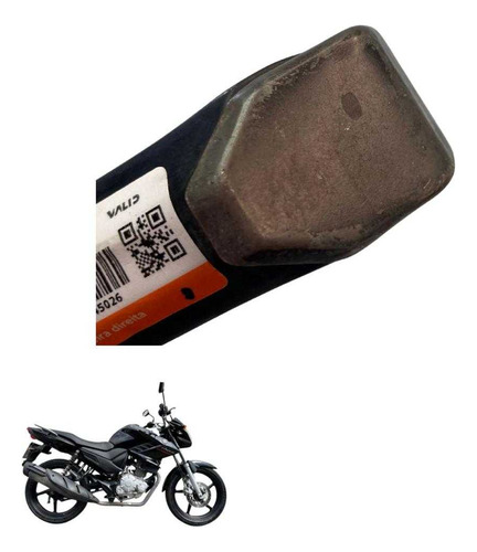 Pedaleira Traseira Direita  Yamaha Fazer Ys 150 2015   -2611 4
