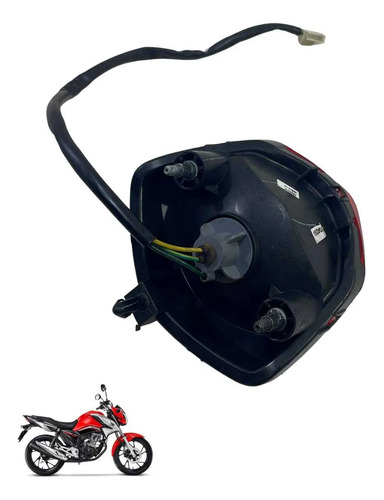 Lanterna Traseira Honda Cg 160 Start 2016 7482 2