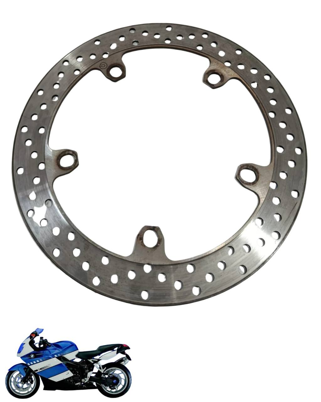 Disco de freio dianteiro BMW k1200 2005/2008 9255 4