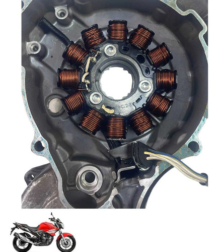 Tampa Estator Yamaha Fazer 250 2008 6127 Original 4