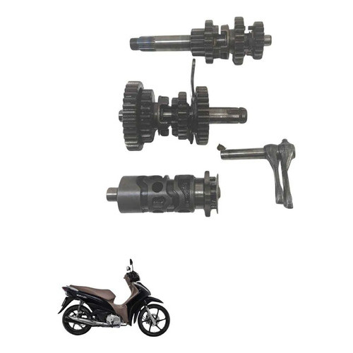 Kit Caixa Câmbio Honda Biz 125 2015 6773