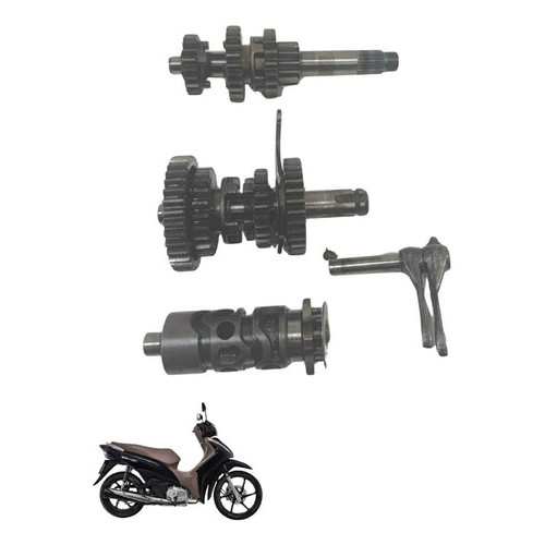 Kit Caixa Câmbio Honda Biz 125 2015 6773 5