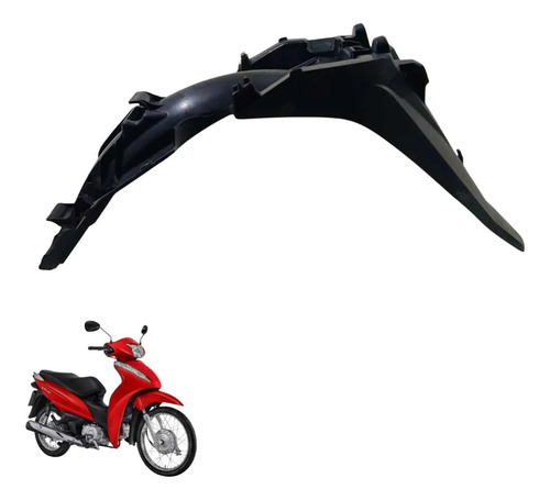 Para-lama Traseiro Honda Biz 125 2018 2024 5209 4