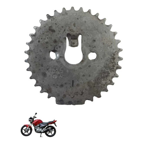 Engrenagem Comando Yamaha Ybr 125 2000 2004 6279 4