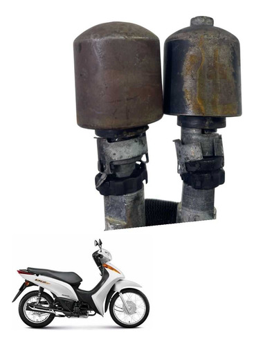 Contra Peso Completo Honda Biz 100 2014 Original -1196 2