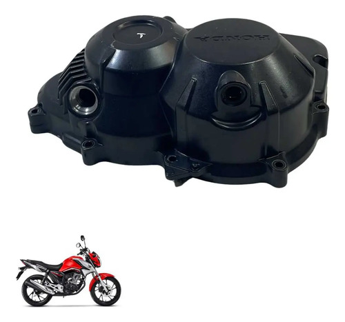Tampa Embreagem Honda Cg 160 Original Preta -4385 2
