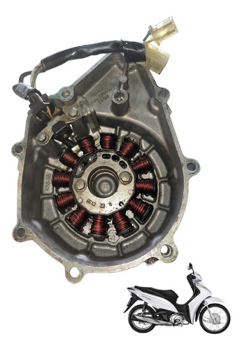 Tampa Estator + Estator Honda Biz 125 2024 Usado -632 3