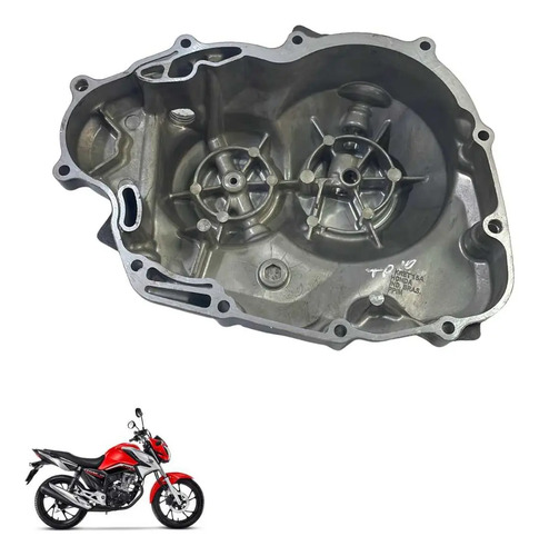 Tampa Embreagem Honda Cg 160 Titan Fan Cargo Original  -2871 Preto 5