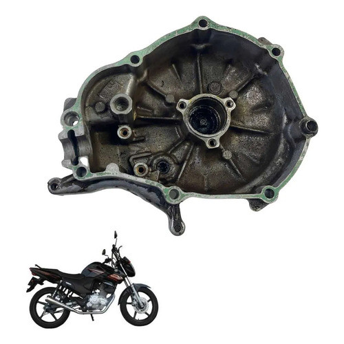 Tampa Do Estator Yamaha Crosser /fazer/ Factor 150 Original Prata 3