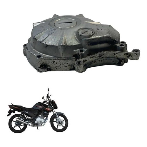 Tampa Do Estator Yamaha Crosser /fazer/ Factor 150 Original Prata 5