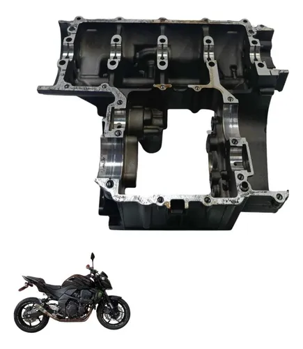 Carcaça Inferior Motor Kawasaki Z 750 2010 8208 5