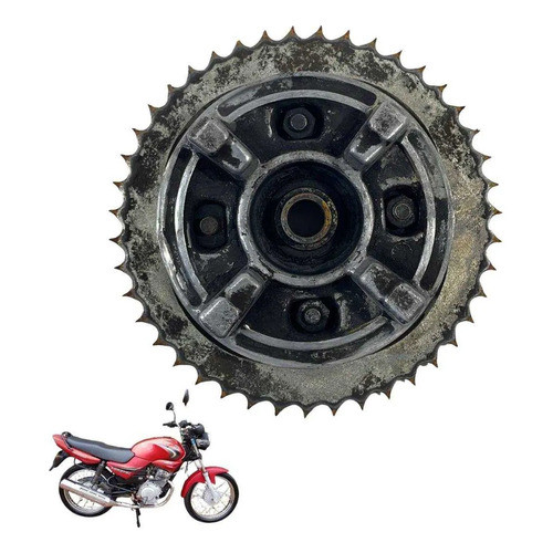 Suporte Coroa Yamaha Ybr 125 2000 08 Original 2000 2013 5381 3