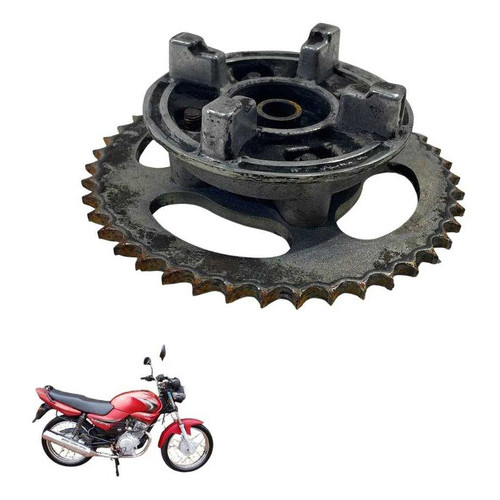 Suporte Coroa Yamaha Ybr 125 2000 08 Original 2000 2013 5381 4