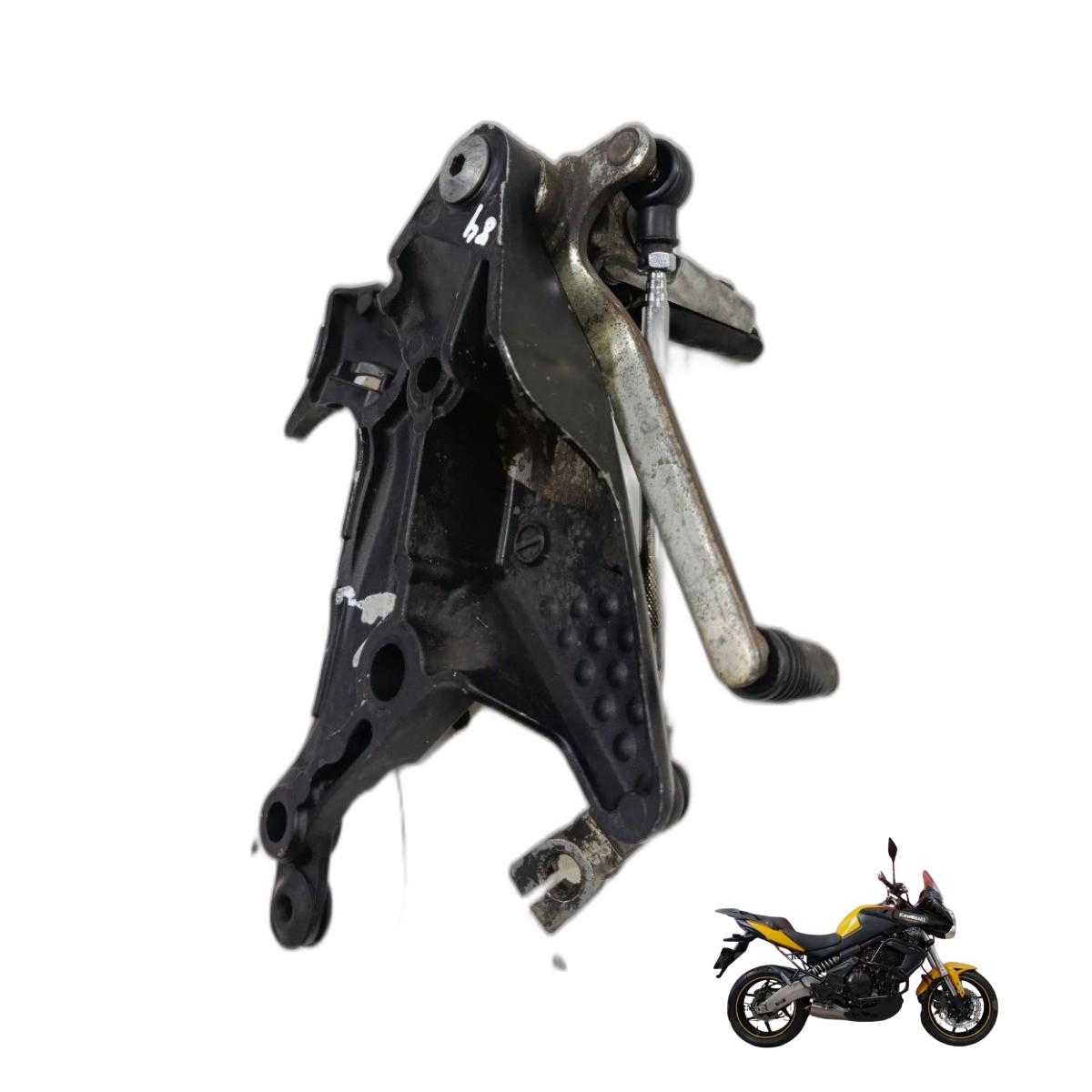 Suporte pedaleira dianteira completa Versys 650 2012 9964