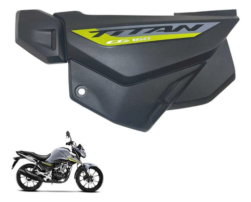 Tampa Lateral Lado Esquerdo Honda Titan 160 2026 5517