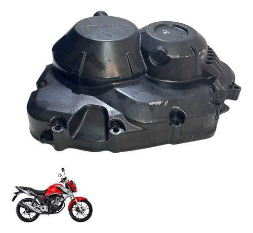 Tampa Embreagem Honda Cg 160 Original Preta -4386 4