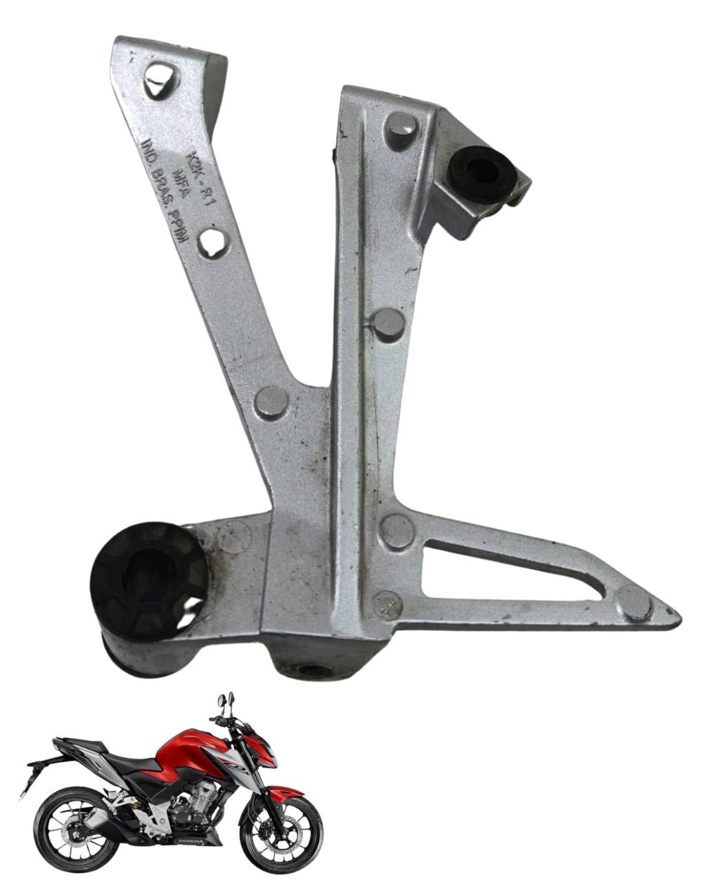 Suporte Pedaleira Direita Cb 300 F 2023 2025 9168 2