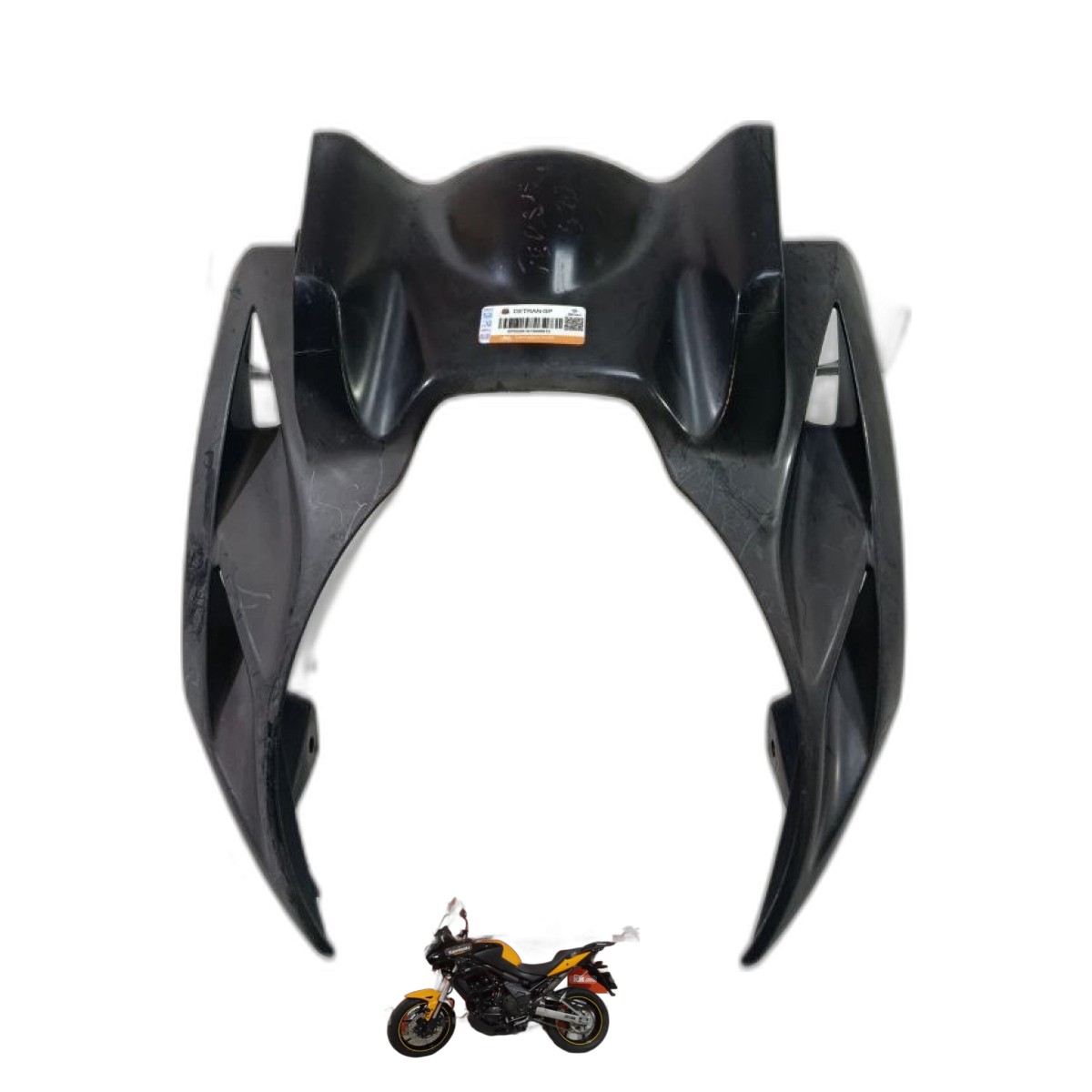 Carenagem frontal inferior versys 650 2010/2015 9825