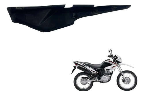 Rabeta Traseira Direita Fan 160 2016/2022 Preta -784 2
