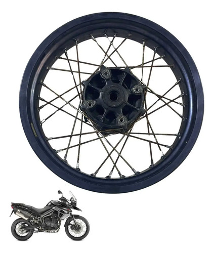 Roda Traseira Triumph Tiger 800 Original C/detalhe   -4219