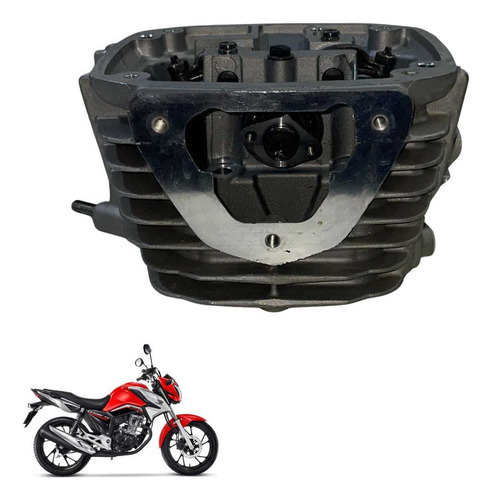 Cabeçote Honda Cg 160 Start Fan Titan Completo -3330 3