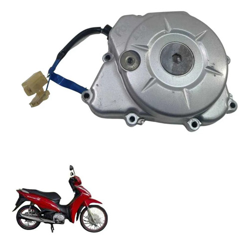 Tampa Estator Honda Biz 110 2018 8549 Prata 2