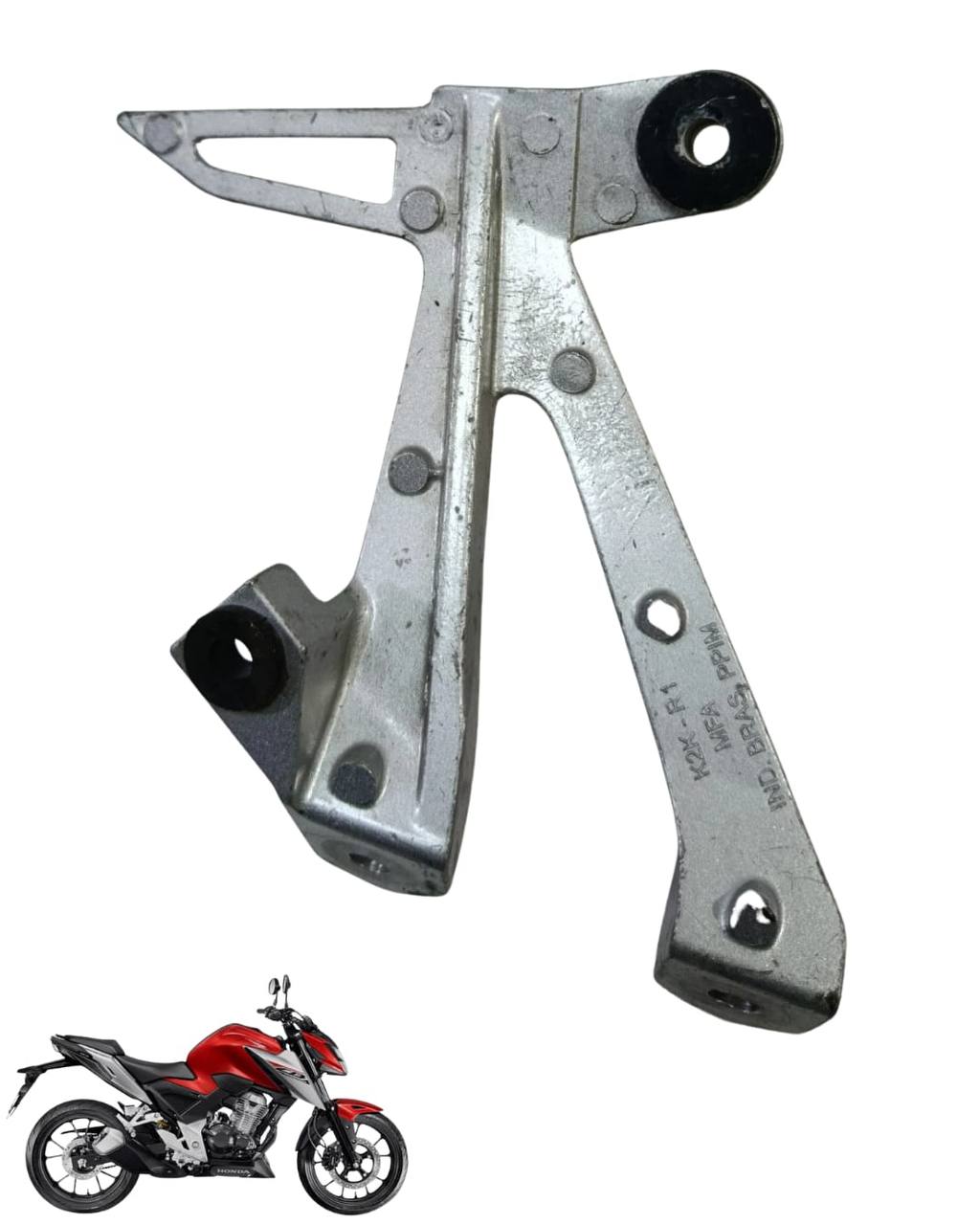 Suporte Pedaleira Direita Cb 300 F 2023 2025 9170 4