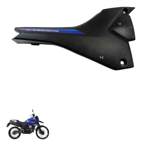 Tampa Lateral Direita Yamaha Xtz Lander 250 2024 7688 Preto