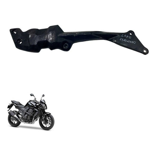 Facão Protetor Esq Motor  Detalhes Kawasaki Z750 2007 6519 2