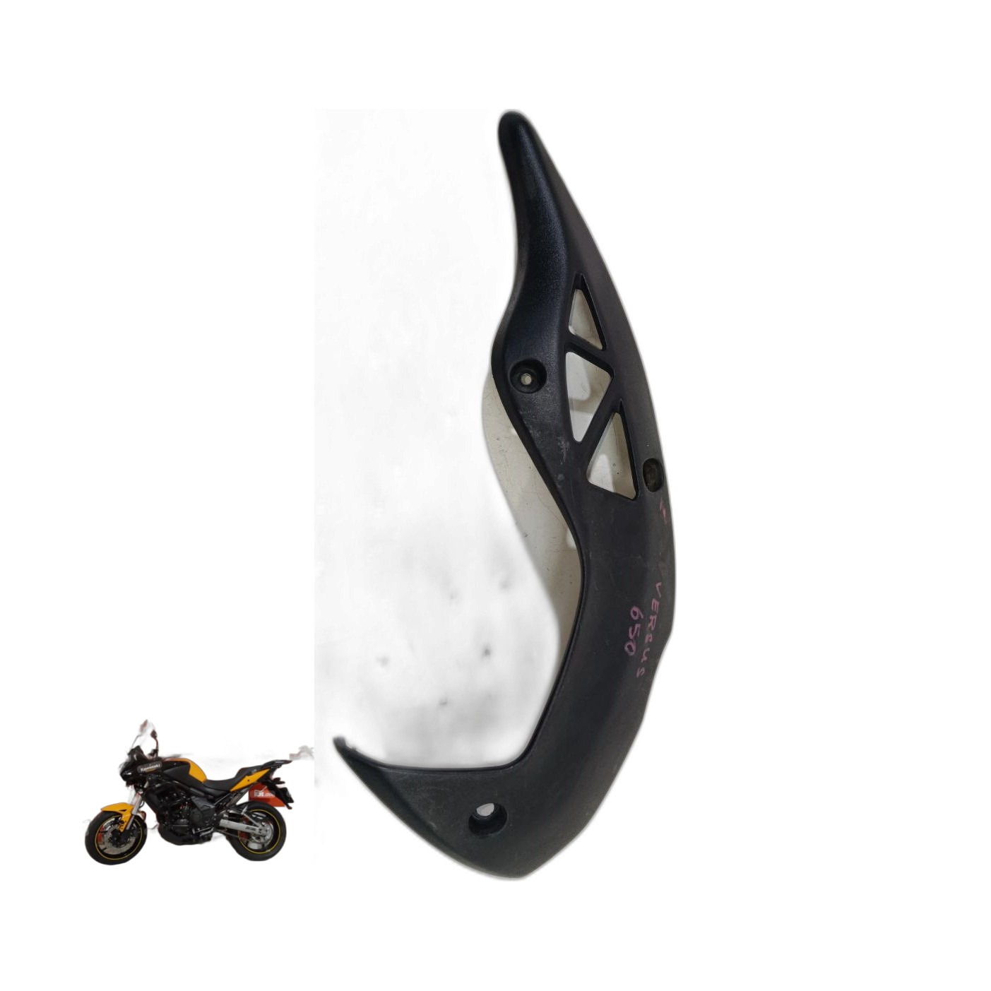 Carenagem escapamento esquerda versys 650 2010/2014 9828