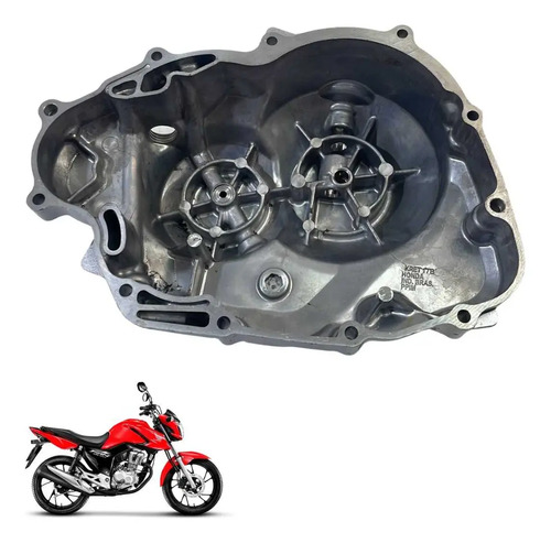 Tampa Embreagem Honda Cg 160 Titan Fan Cargo Original  -2878 Cinza 2