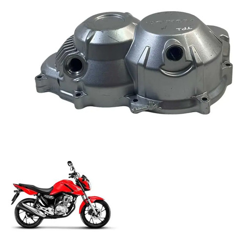 Tampa Embreagem Honda Cg 160 Titan Fan Cargo Original  -2878 Cinza 3