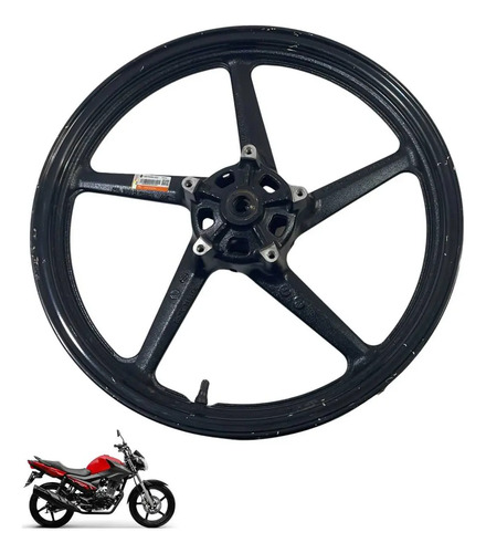 Roda Dianteira Yamaha Ybr 150 2022 Original    -3779