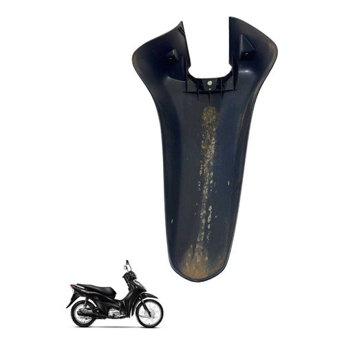 Paralama Dianteiro Honda Biz 125 2014 Preto   -4012 4