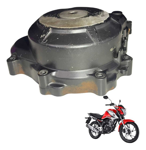 Tampa Estator Magneto Cg 160 Titan Original Usado Preto 2