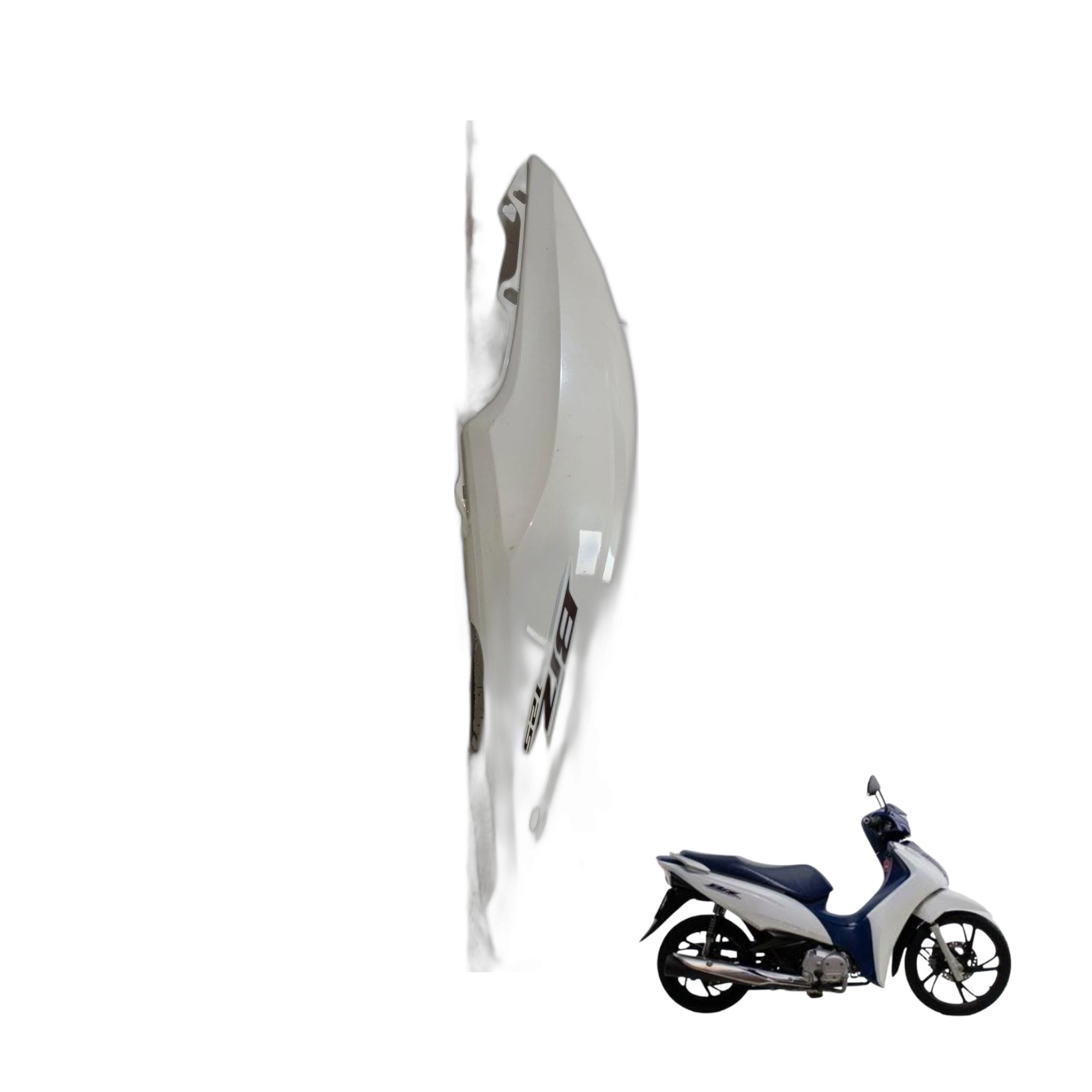 Carenagem tampa lateral Esquerda Biz 125 2022 9912