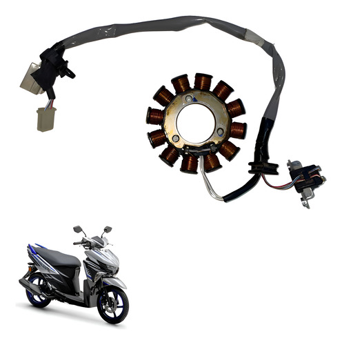 Estator Bobina Yamaha Neo 125 2017 A 2024 Original-1301