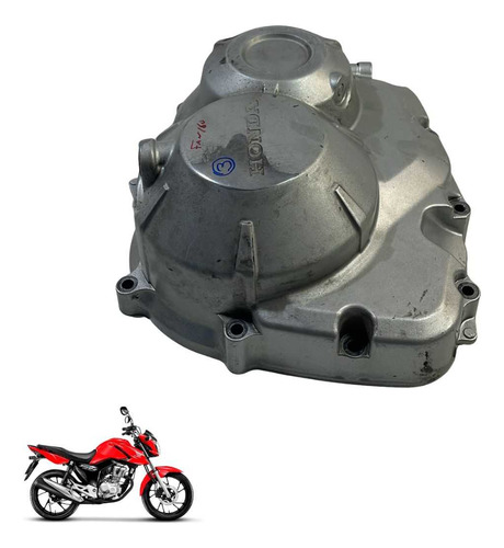 Tampa Embreagem Honda Cg 160 Original Cinza  -4391 3