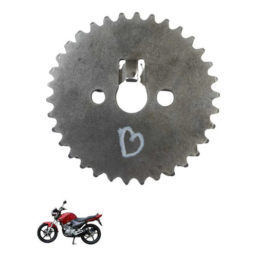 Engrenagem Comando Yamaha Ybr 125 2000 2004 6280